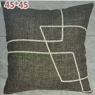 Наволочка декоративная 45x45 см / расцветки в ассортименте