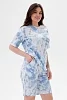 Костюм из кулирки унисекс / Дым голубой №14