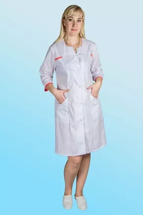 Халат медицинский женский М77 тиси
