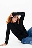 Футболка унисекс 14403 с дл.рукавом / черный №22