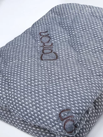 Наматрасник стеганый с бортом Карбон/Carbon / 200 гр/м2