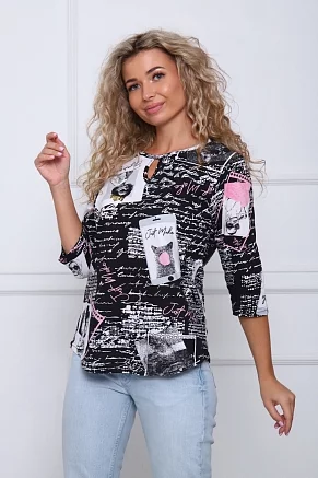 Туника женская 5724 / черный
