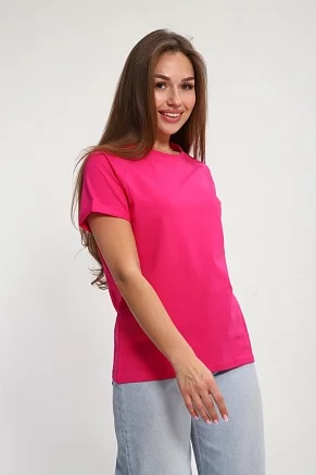 Женская футболка 85902 / фуксия