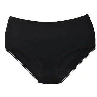 Женские трусы вискоза гигант М-403 / черный