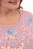 Женская пижама с брюками 21596 / лиловый №11