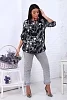 Женская туника 36570 / черный №3