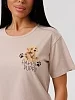 Женская пижама П-60(К) / Бежевый (собачки) №4