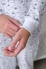 Пижама подростковая из кулирки пенье на манжетах Дрёма / Овечки №3