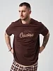 Мужская пижама "Счастье" 2401-К / Коричневый №9