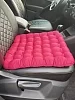 Подушка автомобильная на сиденье "АВТО-БИО" 50x45 / бордовая №1