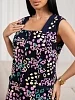 Женский халат мод.2168/1 / Синий №4