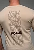 Футболка мужская 8507/1 Focus оверсайз / какао №2