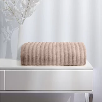 Полотенце махровое "Soft Silver" / 100/150 Песчаный берег