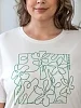Костюм женский с шортами Сюрприз К-968 / молочный №1