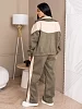 Женский костюм с брюками мод.2229/1 / Зеленый №1
