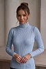 Женская водолазка 14648У / голубой