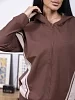Женский костюм с брюками мод.2254 / коричневый №6