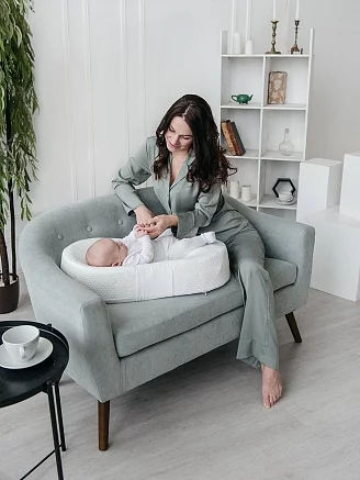 Подушка c эффектом памяти «Baby-Люлька» / трикотаж