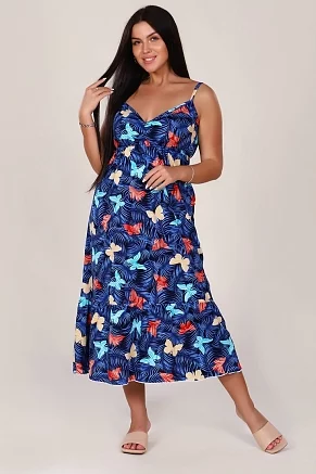 Женский сарафан Баттерфляй 446 / Синий