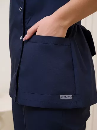 Костюм медицинский женский М-132 Тиси / черника
