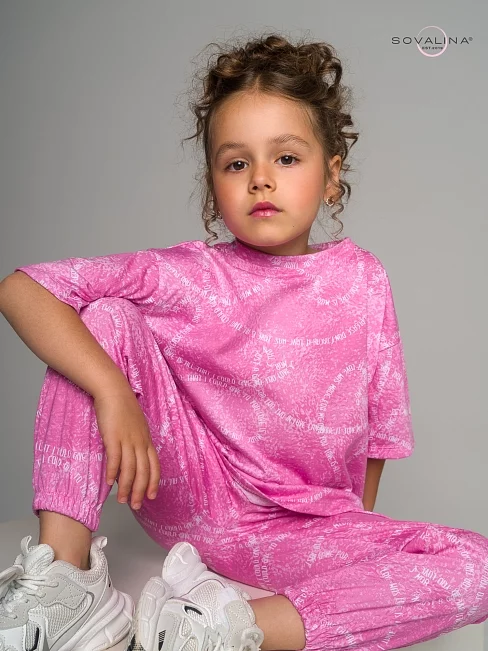 Детский костюм с брюками Daily girl / мелодия на варенке мини