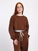 Детский костюм с брюками  "Алексия" / коричневый №12