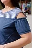 Платье женское 9217 / индиго №8