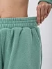 Женский костюм с брюками Альпака / зелёный №7