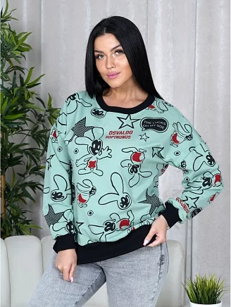 Женская кофта Женева / Зеленый
