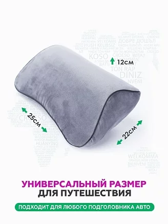 Автомобильная подушка подголовник "INNOFOAM HEADLUX"