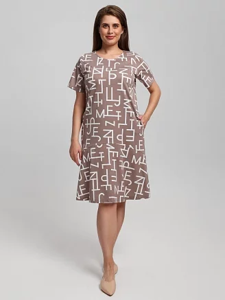 Платье женское Манифест-1 / Бежевый