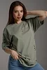 Женская футболка 7458 / олива №5