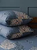Наволочки, простыня на резинке поплин / Папоротник темный №1