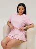 Женская пижама с шортами П-98(И) / Розовый №20