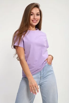 Женская футболка 85904 / сиреневый