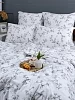 Постельное белье поплин простыня на резинке / Сьюзи-В