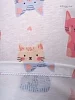 Детский костюм с легинсами Мун / котята на белом, индиго №4