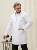 Халат медицинский мужской М-053 Элит-145 / белый №2