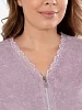 Женский халат на молнии Ладушка / пудровый №2