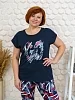Женский костюм Продвижение / Чернильный №5