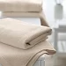 Полотенце махровое "Soft Silver" / 65/140 Экрю