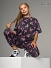 Детский костюм с брюками Daily girl / сердечная варенка графит