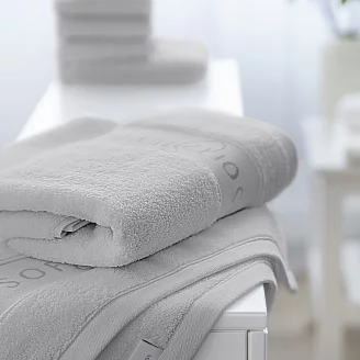 Полотенце махровое "Soft Silver" / 50/90 Благородное серебро