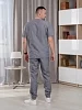 Костюм медицинский мужской М-173 Тиси / графит №8