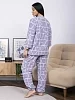 Женский костюм с брюками мод.2282/1 / Серый №3