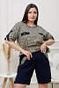Женский костюм с шортами 8465 / меандр №5