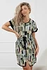 Женский халат 36984 / зеленый №11