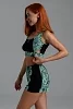 Женский костюм с шортами 8487 / рептилия №6