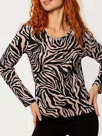 Женская футболка "Афро" / Зебра арт. к1270зб