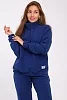 Женский костюм с брюками 35354 / синий №9